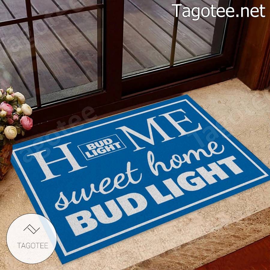 Bud Light Home Sweet Home Doormat