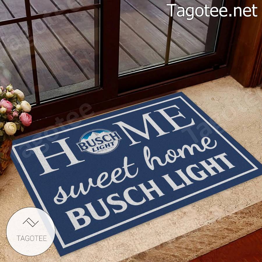 Busch Light Home Sweet Home Doormat