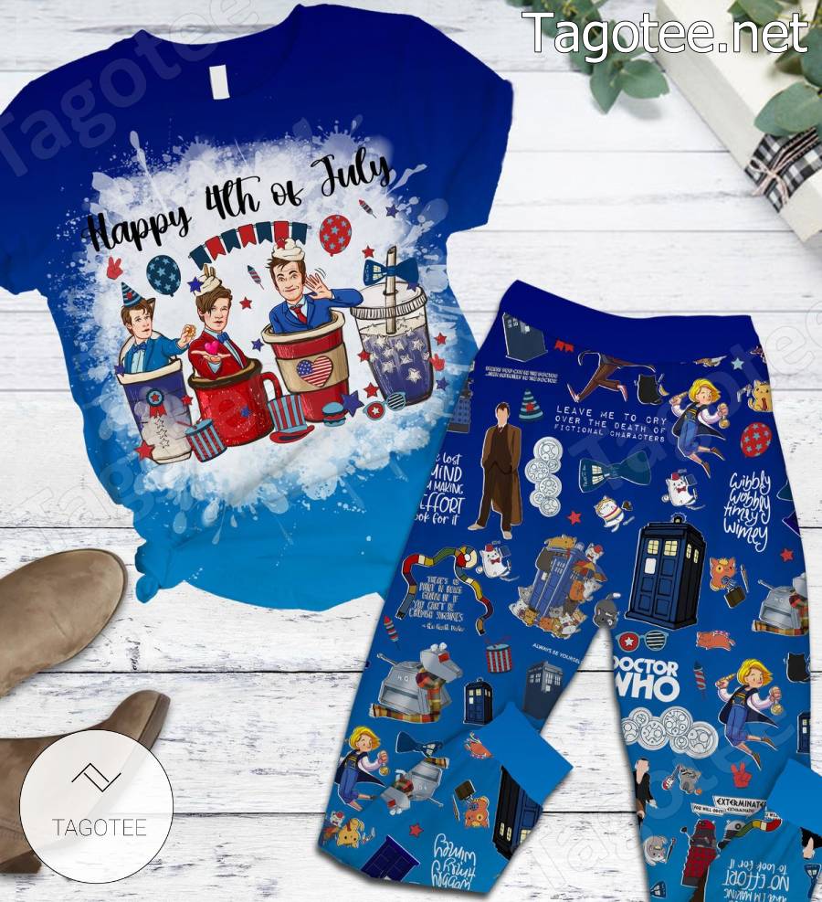 Doctor Who Happy 4th Of July Pajamas Set