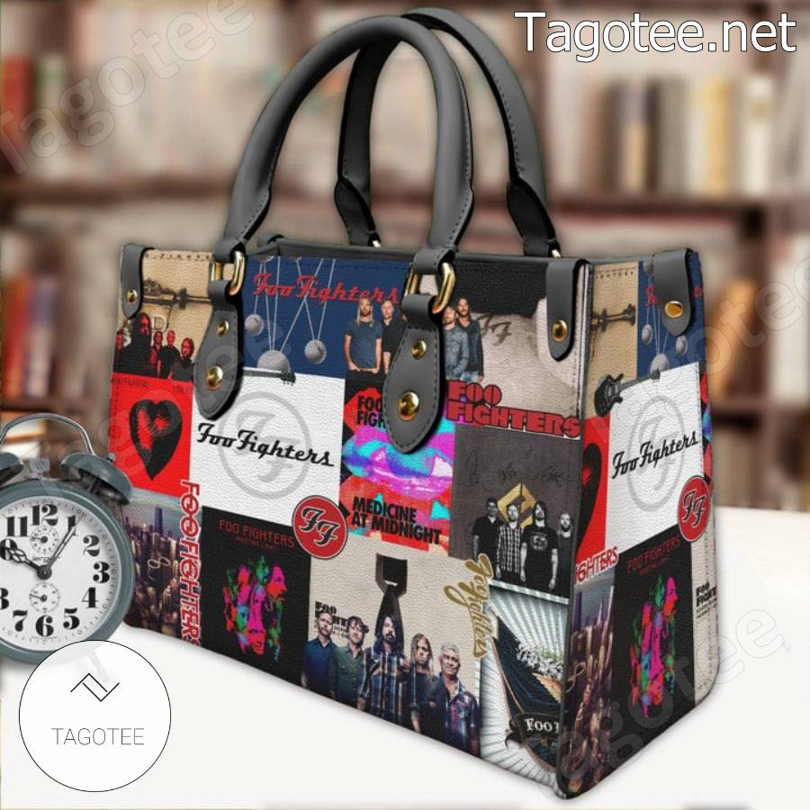 Foo Fighters Album Cover Collage Handbags a