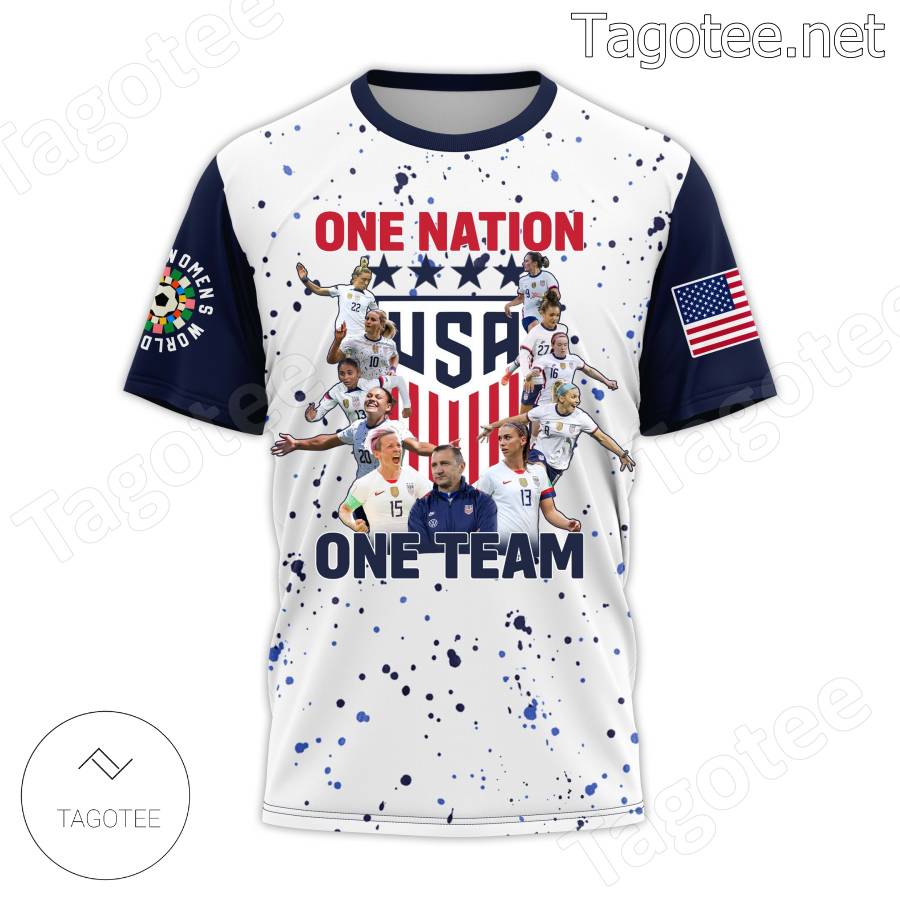 2023 Fifa Women's World Cup Us Soccer Team One Nation One Team T-shirt, Hoodie a