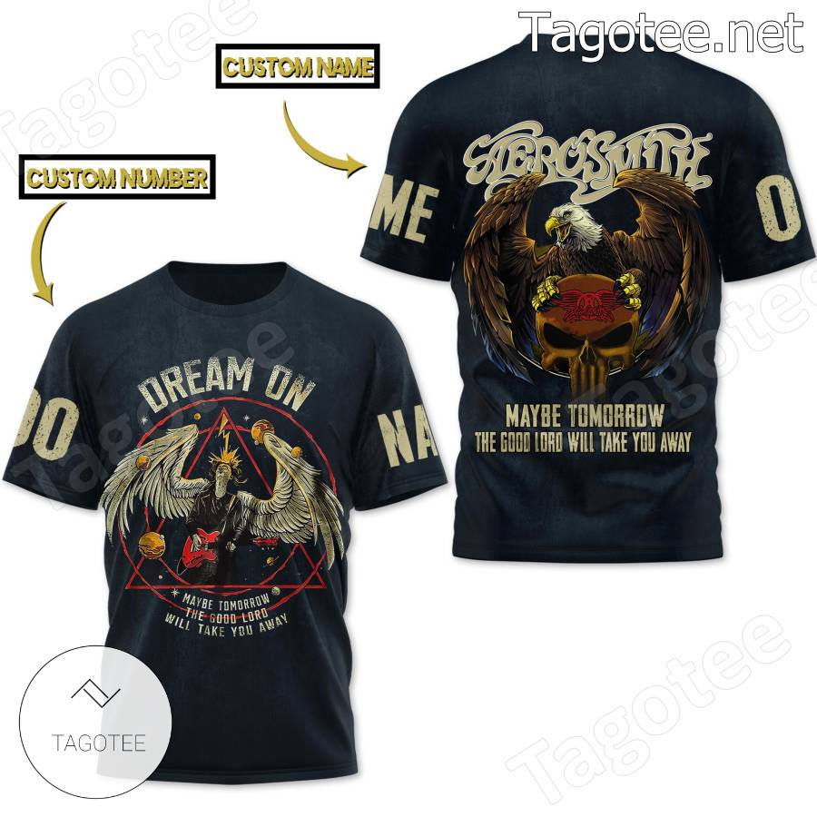 Aerosmith Dream On Personalized T-shirt, Hoodie