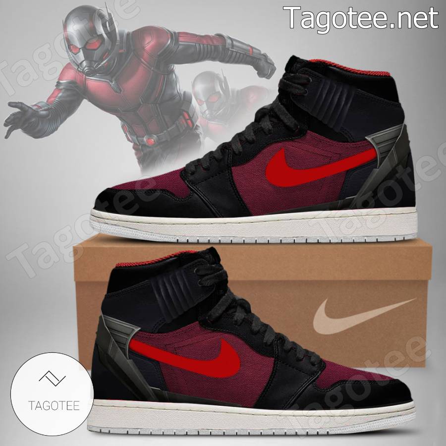 Antman Marvel Avengers Outfit Air Jordan High Top Shoes