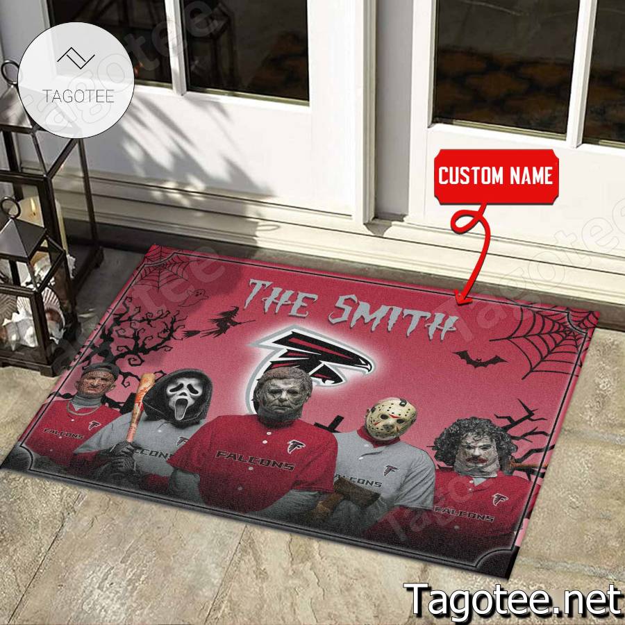 Atlanta Falcons NFL Halloween Doormat a