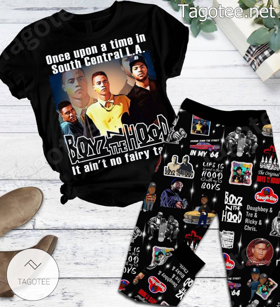 Boyz N The Hood Once Upon A Time In South Central L.a Pajamas Set