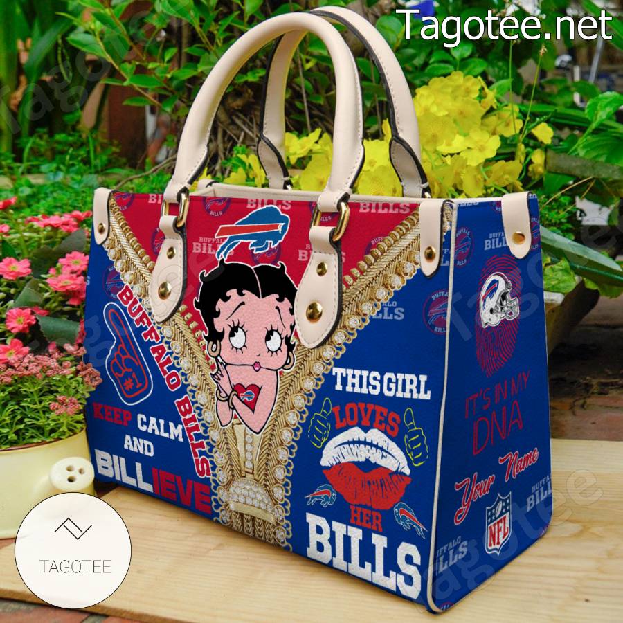 Buffalo Bills Betty Boop Girl Handbags a