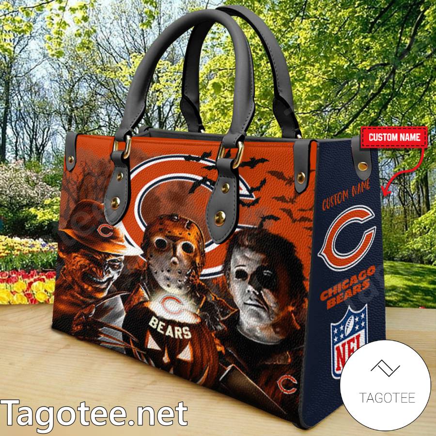 Chicago Bears Jason Voorhees Michael Myers Freddy Krueger Handbags a