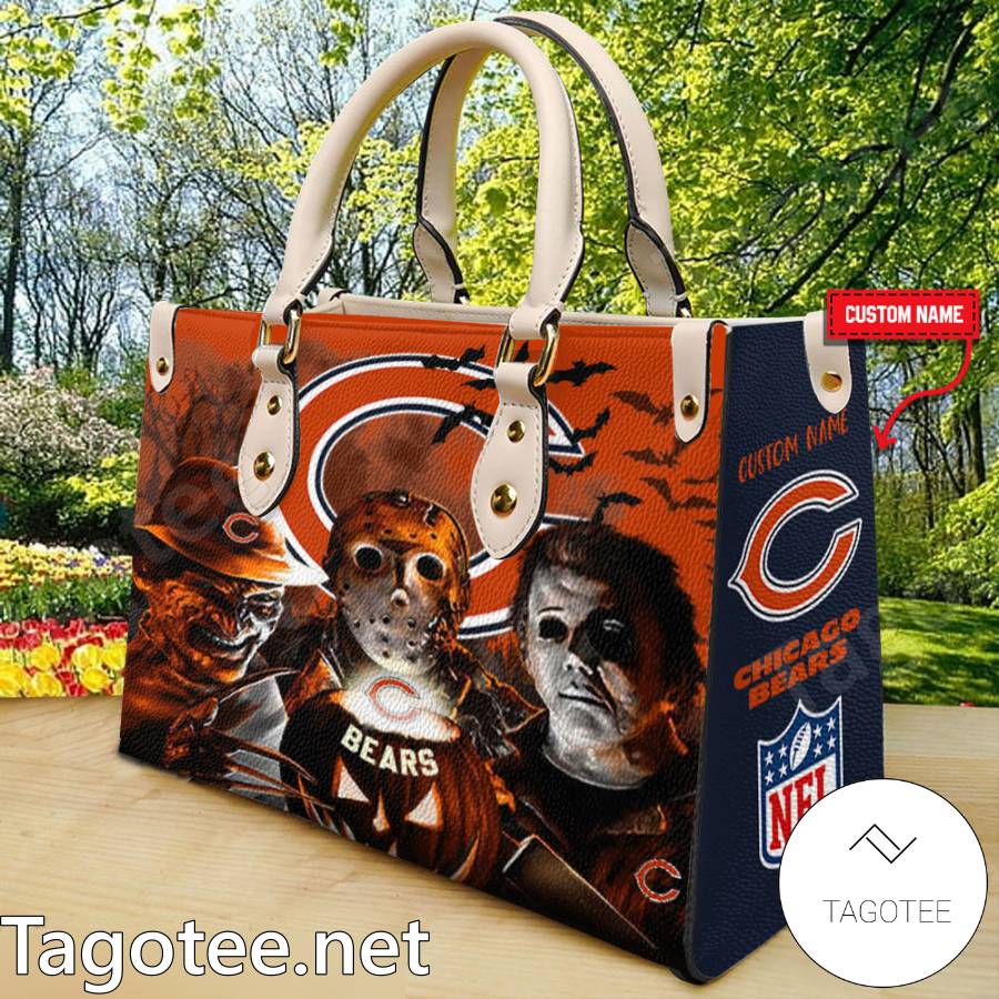 Chicago Bears Jason Voorhees Michael Myers Freddy Krueger Handbags