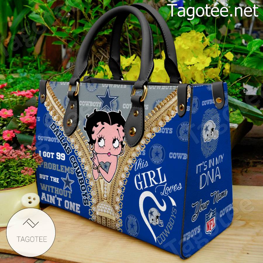 Dallas Cowboys Betty Boop Girl Handbags