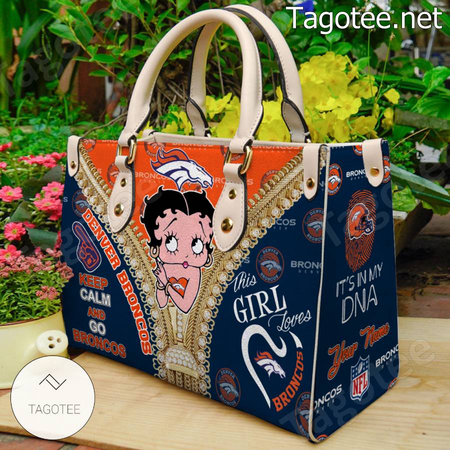 Denver Broncos Betty Boop Girl Handbags a