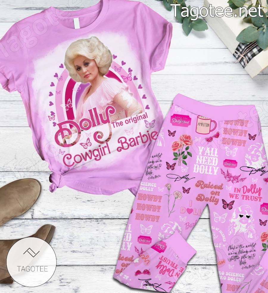 Dolly Parton The Original Cowgirl Barbie Pajamas Set