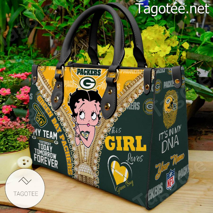 Green Bay Packers Betty Boop Girl Handbags