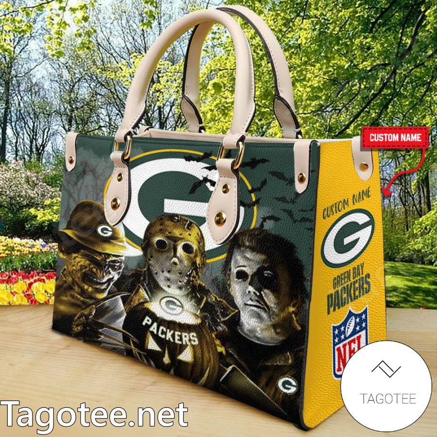 Green Bay Packers Jason Voorhees Michael Myers Freddy Krueger Handbags