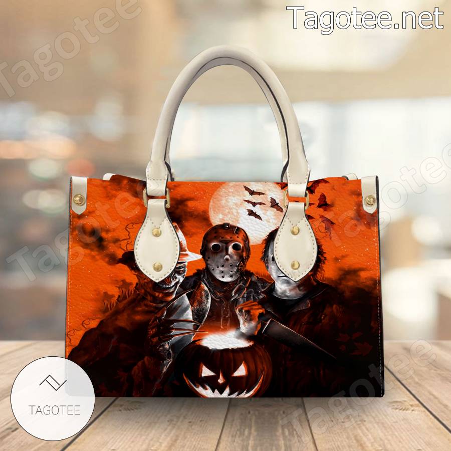 Halloween Freddy Krueger Michael Myers Jason Voorhees Handbags