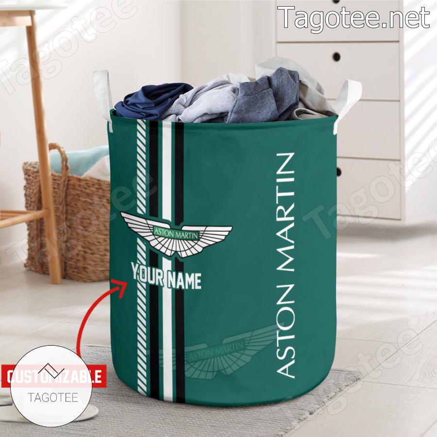 Aston Martin F1 Racing Team Personalized Laundry Basket a