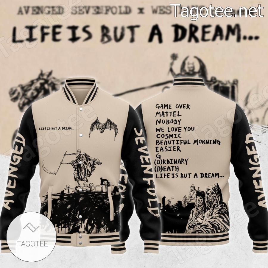 Avenged Sevenfold Life Is But A Dream Baseball Jacket