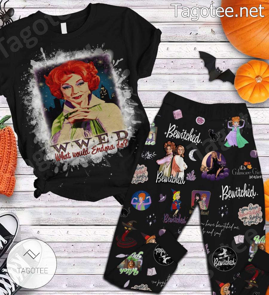 Bewitched Wwed What Would Endora Do Pajamas Set