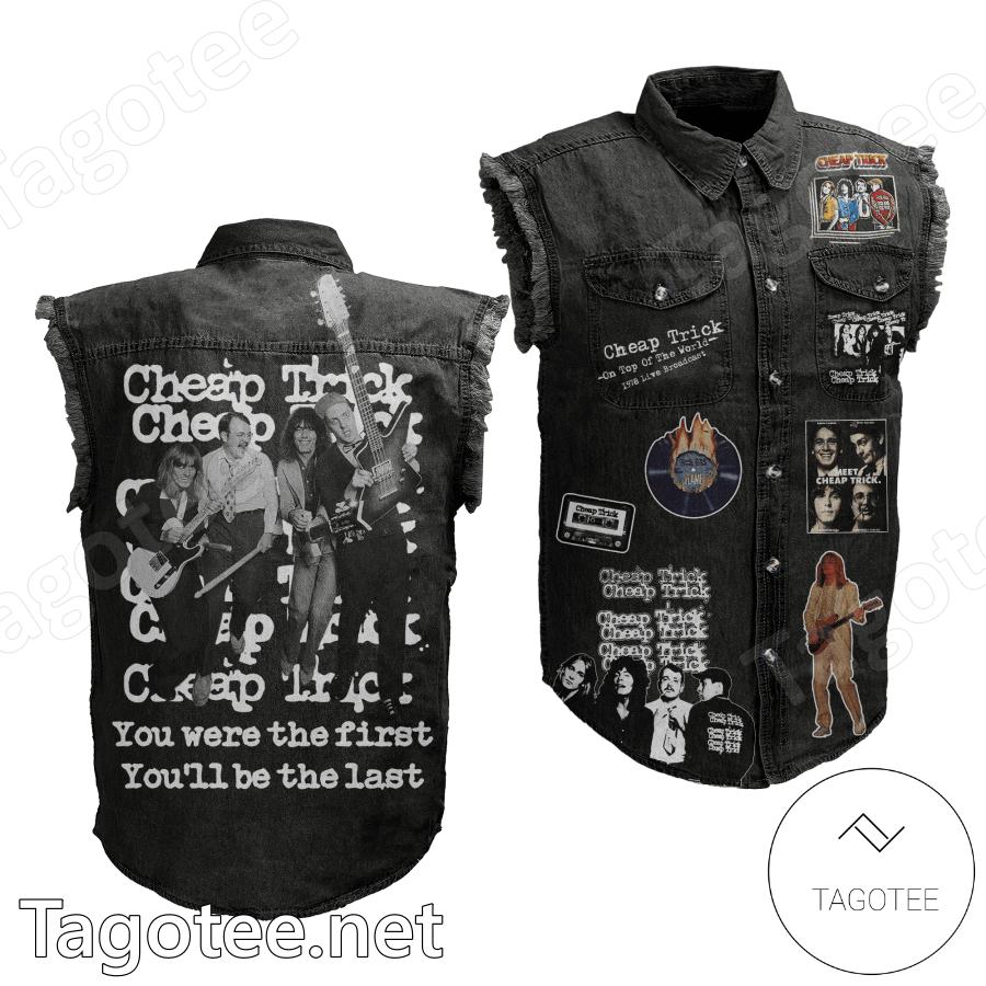 Cheap Trick You Were The First You'll Be The Last Denim Vest Sleeveless Jacket