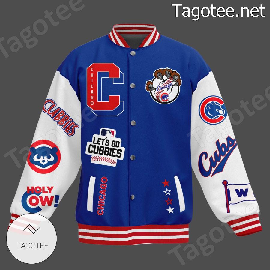 Chicago Cubs Fly The W Baseball Jacket a