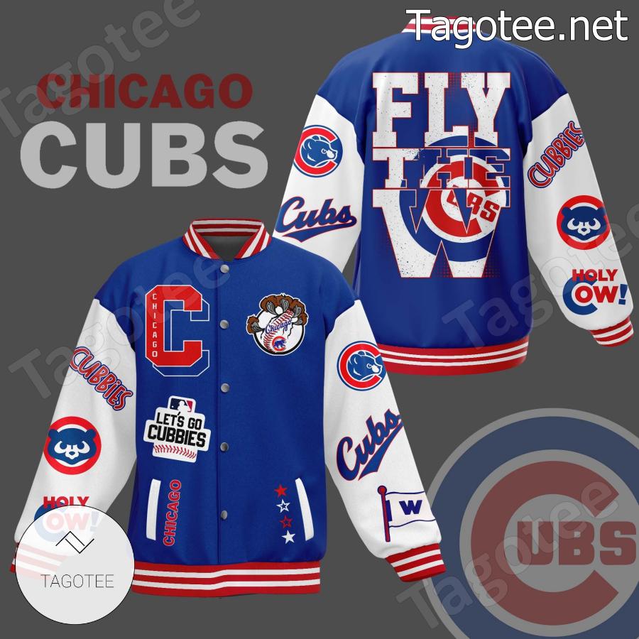 Chicago Cubs Fly The W Baseball Jacket