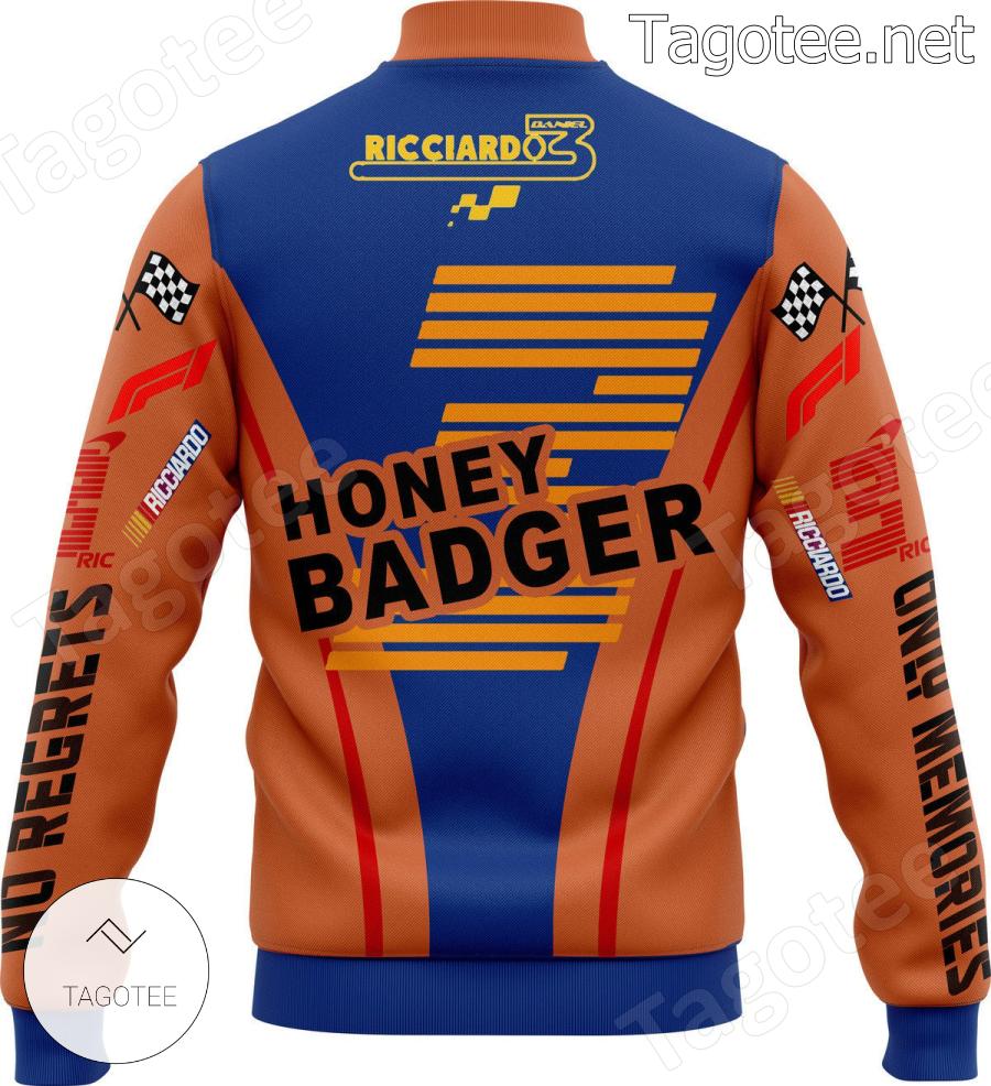 Daniel Ricciardo Honey Badger Baseball Jacket a