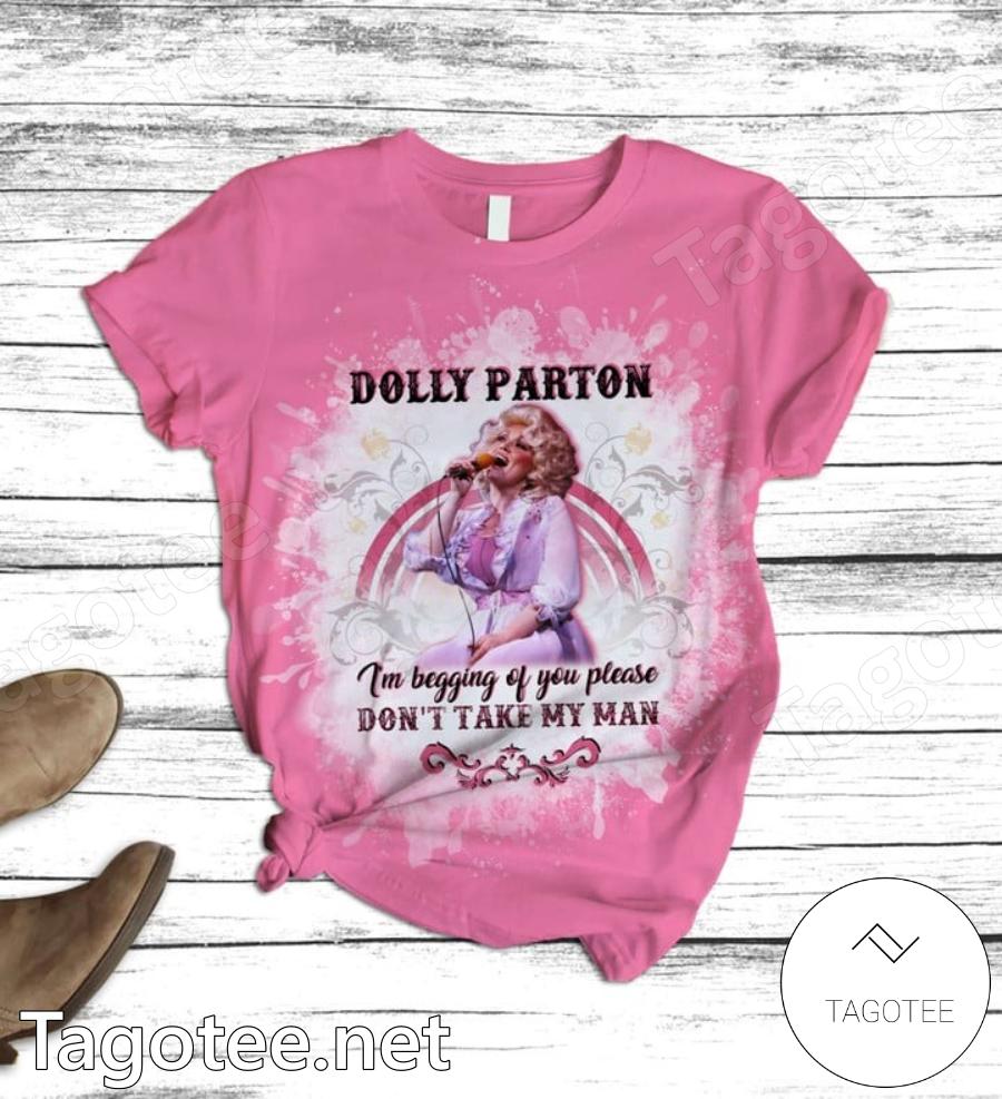 Dolly Parton I'm Begging Of You Please Don't Take My Man Pajamas Set a