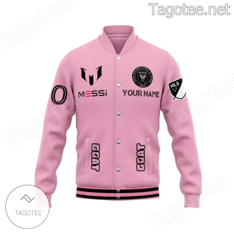 Messi Inter Miami What I Do Is Play Soccer Which Is What I Like Personalized Baseball Jacket a