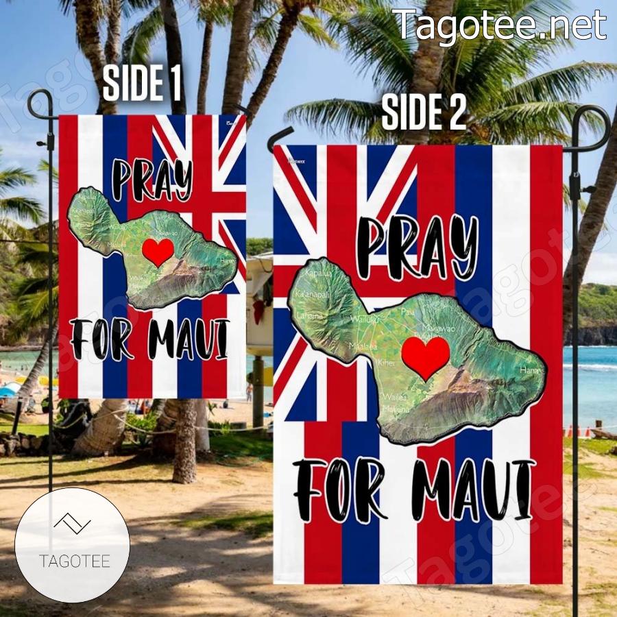 Pray For Maui Flag a