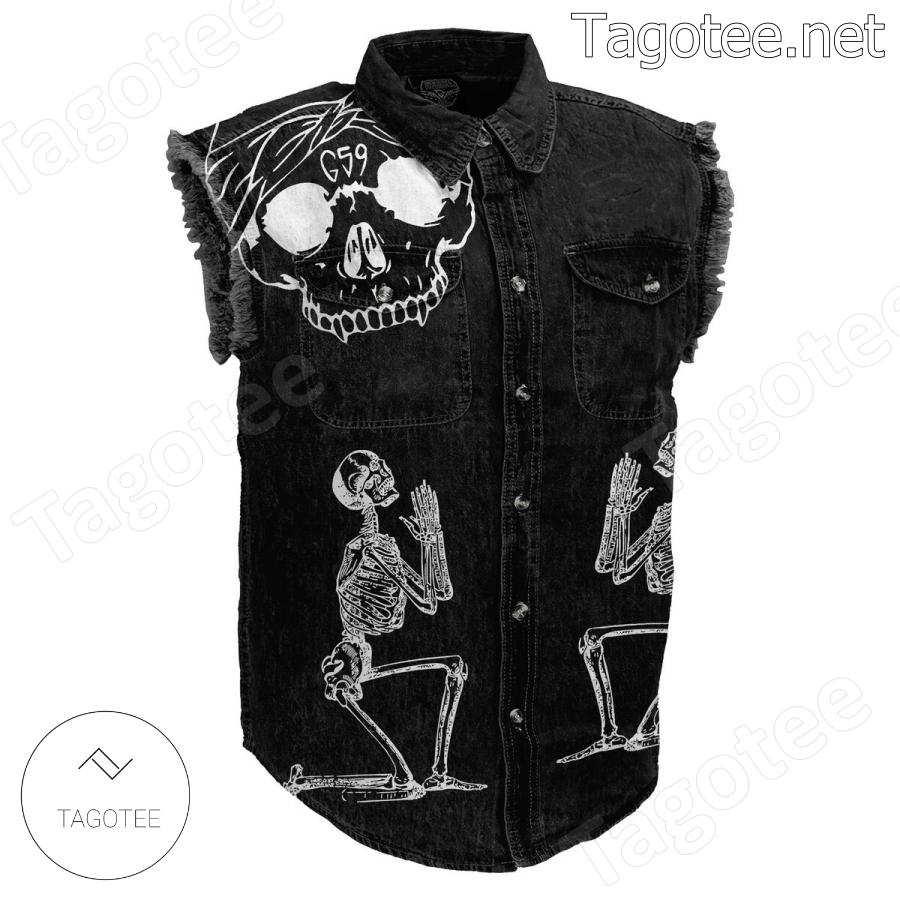 Suicideboys And To Those I Love Thanks For Sticking Around Sleeveless Denim Jacket a
