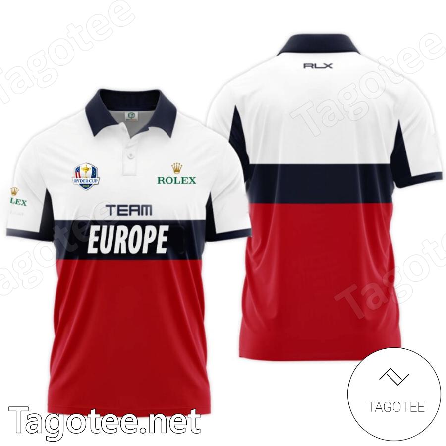Team Europe Ryder Cup Rolex Polo Shirt