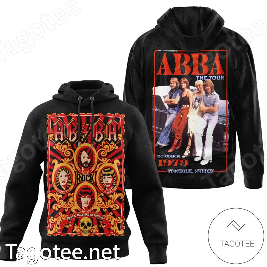 Abba Rock N Roll Hasta Manana The Tour October 20 1979 T-shirt, Hoodie