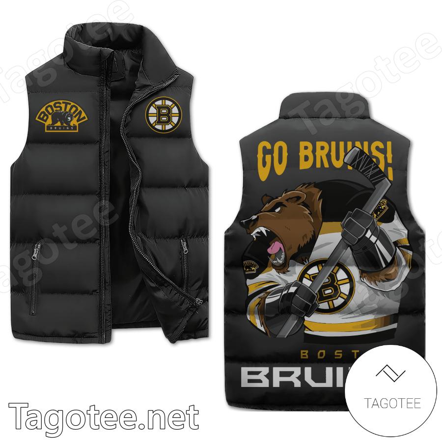 Boston Bruins Go Bruins Puffer Vest