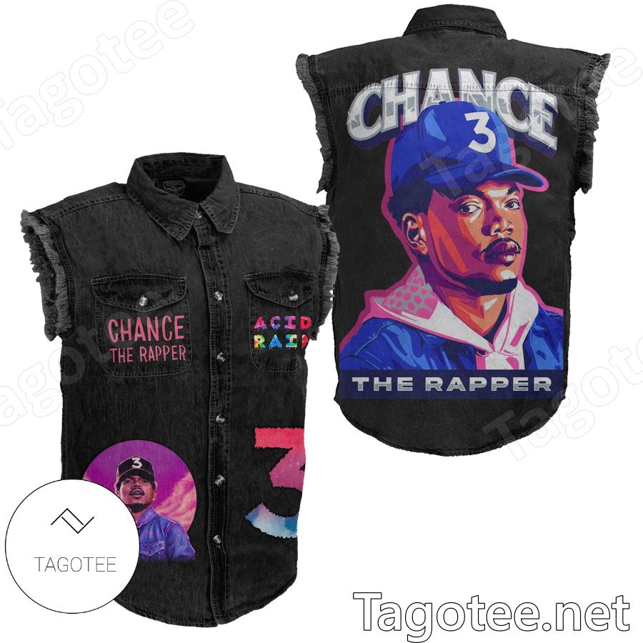 Chance The Rapper Sleeveless Denim Jacket