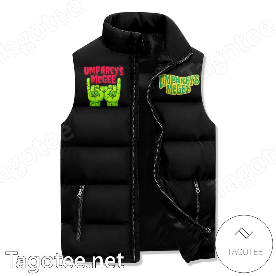 Umphrey's Mcgee Don't Be Afraid To Let Go Of The Past Sleeveless Puffer Vest a
