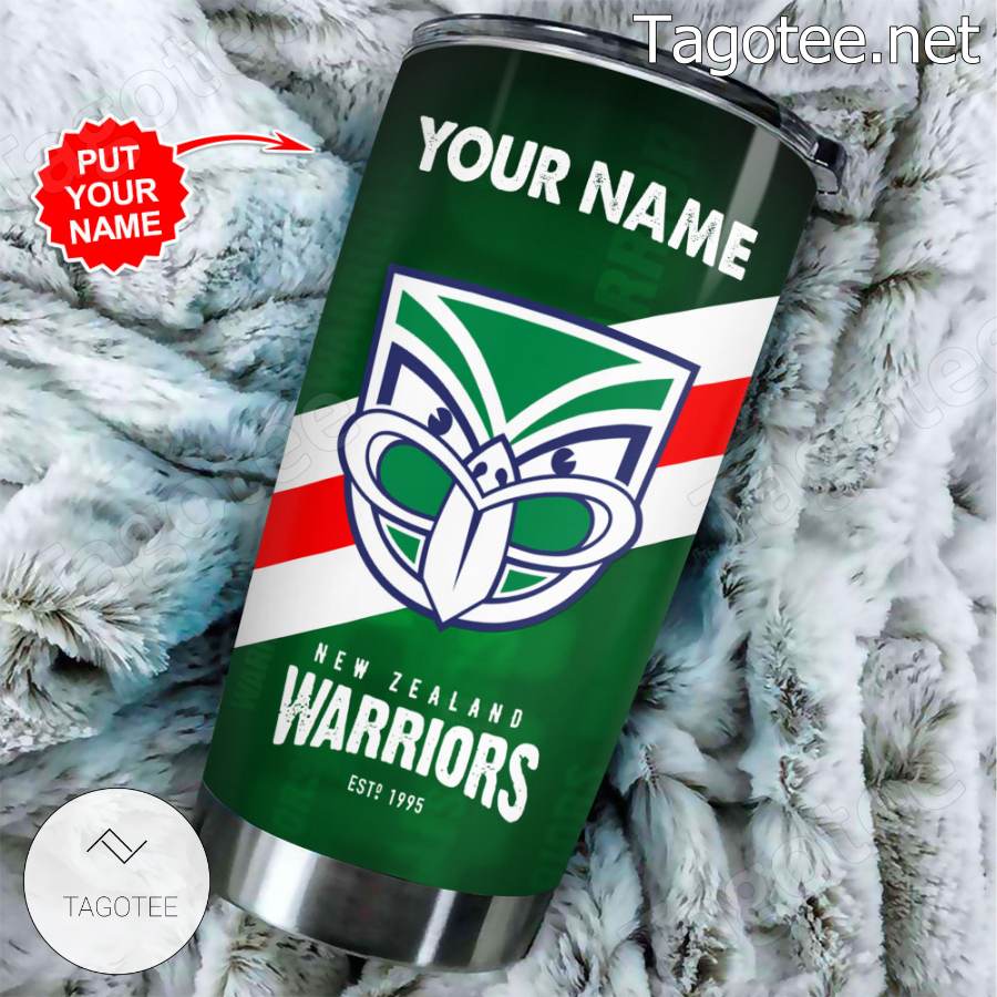 2023 New Zealand Warriors Up The Wahs Personalized Tumbler a