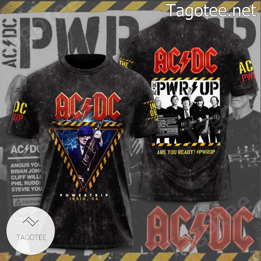 Ac Dc Power Up Are You Ready Tee, Hooded Sweatshirt