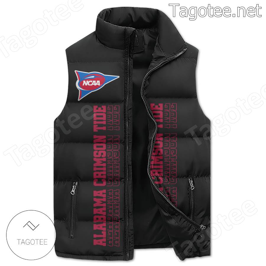 Alabama Crimson Tide Pain Is Temporary Pride Is Forever Puffer Vest a