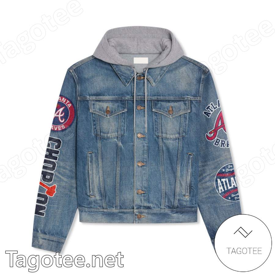 Atlanta Braves For The A Hooded Denim Jacket a