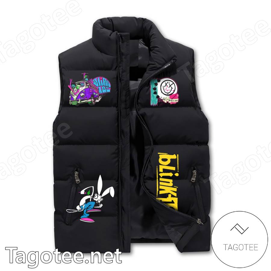 Blink-182 Let's Make This Night Last Forever Puffer Vest a