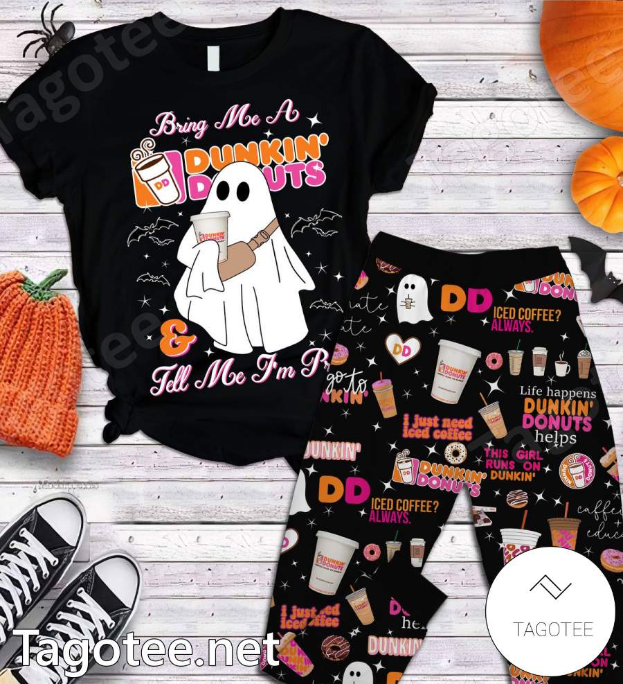Bring Me A Dunkin' Donuts And Tell Me I'm Pretty Pajamas Set