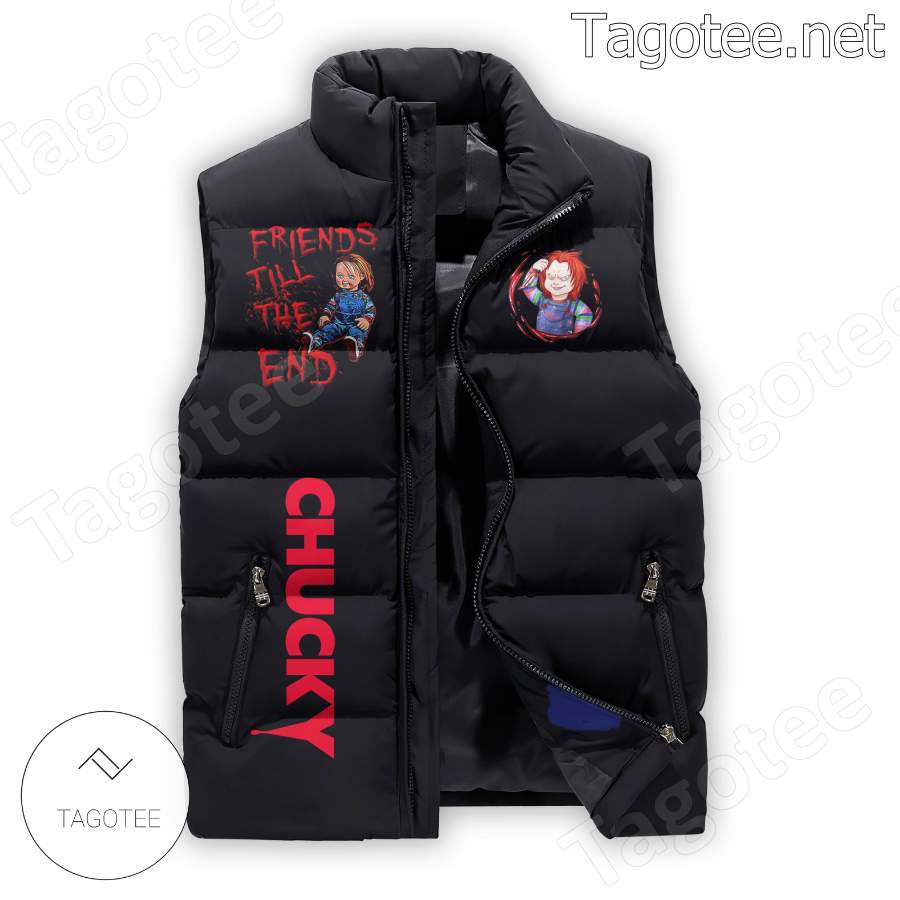 Chucky Friends Till The End Puffer Vest a