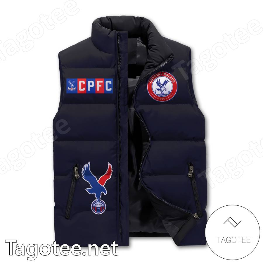 Crystal Palace Eat Sleep Drink  Puffer Vest a