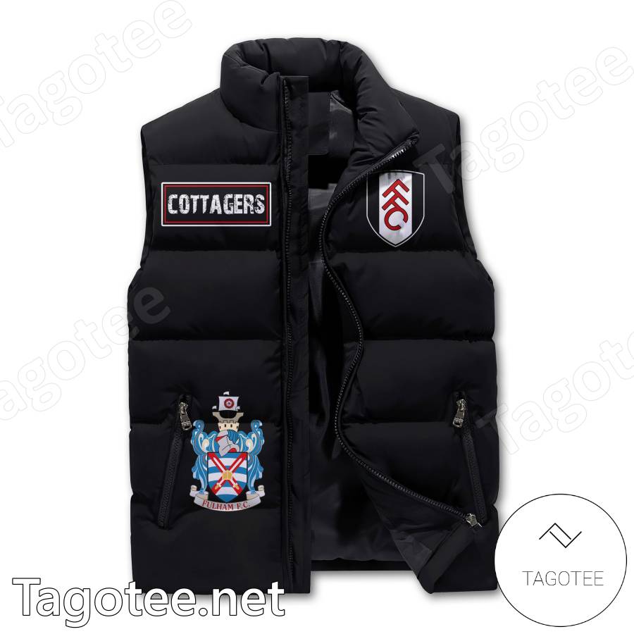 Fulham F.c. For The Citizens And The City Puffer Vest a