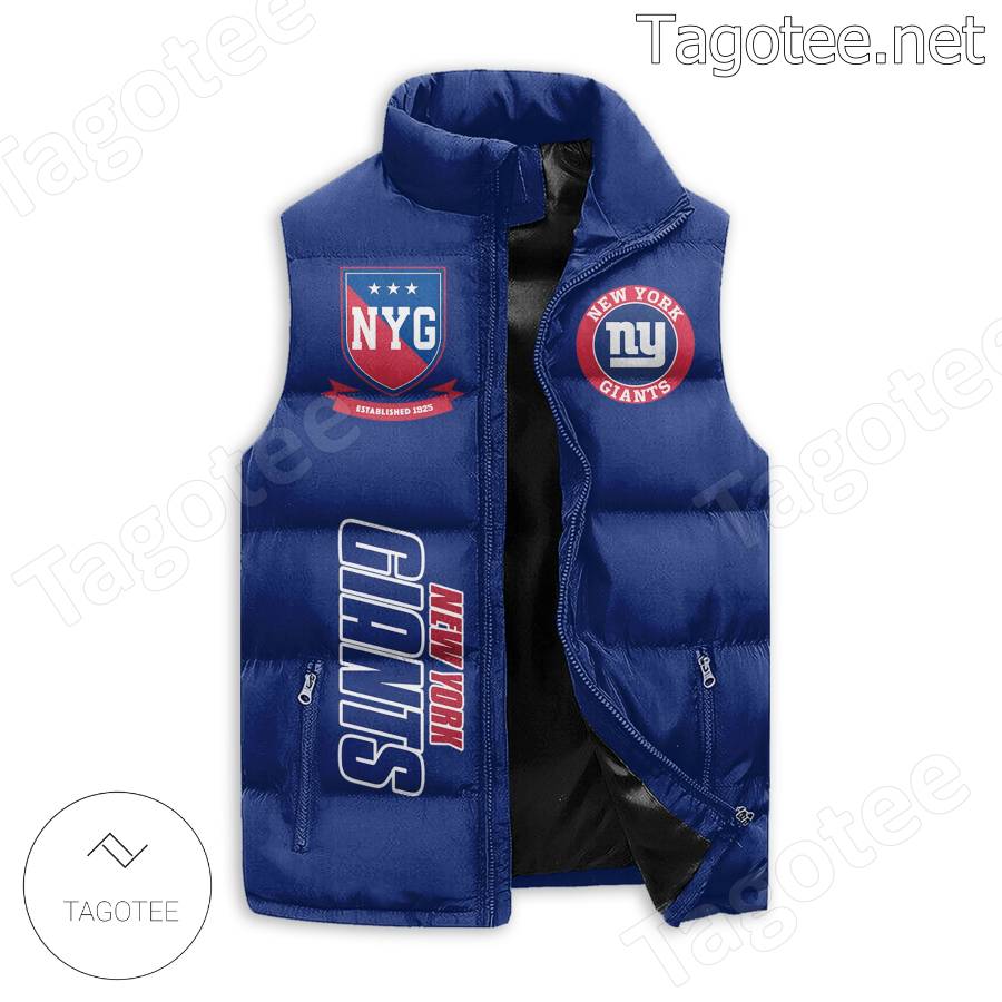 I Am A Die Hard New York Giants Fan Your Approval Is Not Required Puffer Vest a