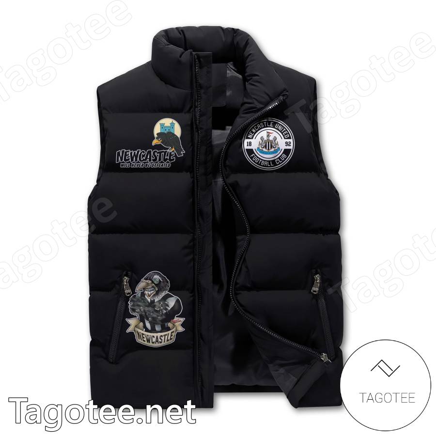 Newcastle United No One Is Perfect Puffer Vest a