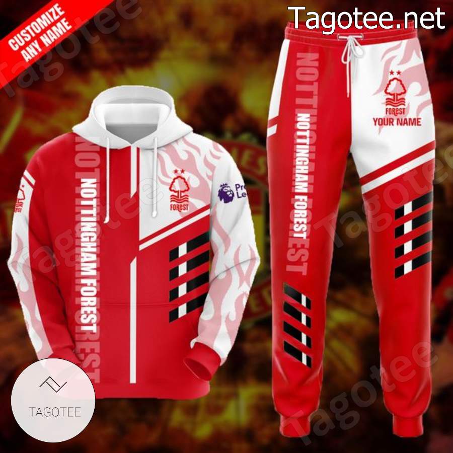 Nottingham Forest Premier League Personalized Hoodie And Pant