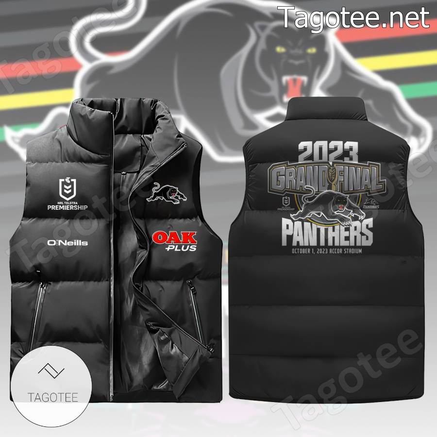 Penrith Panthers 2023 Grand Final Puffer Vest