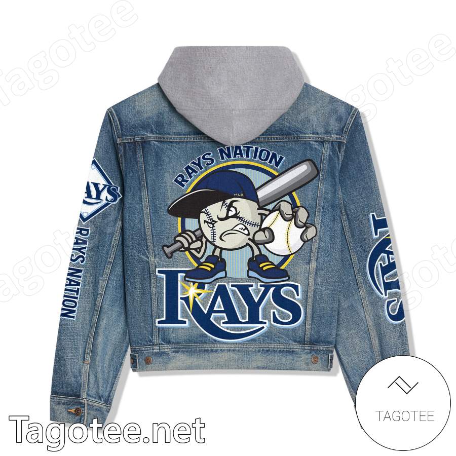 Tampa Bay Rays National Hooded Denim Jacket a