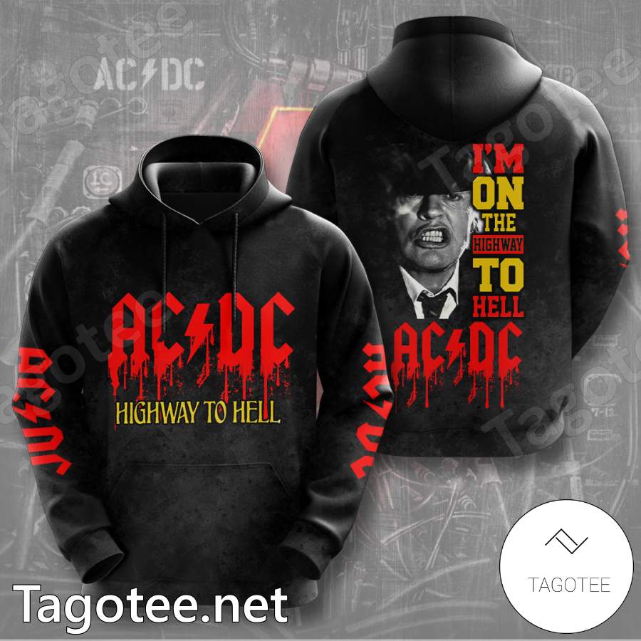 Ac Dc Highway To Hell I'm On The Highway To Hell T-shirt, Hoodie a