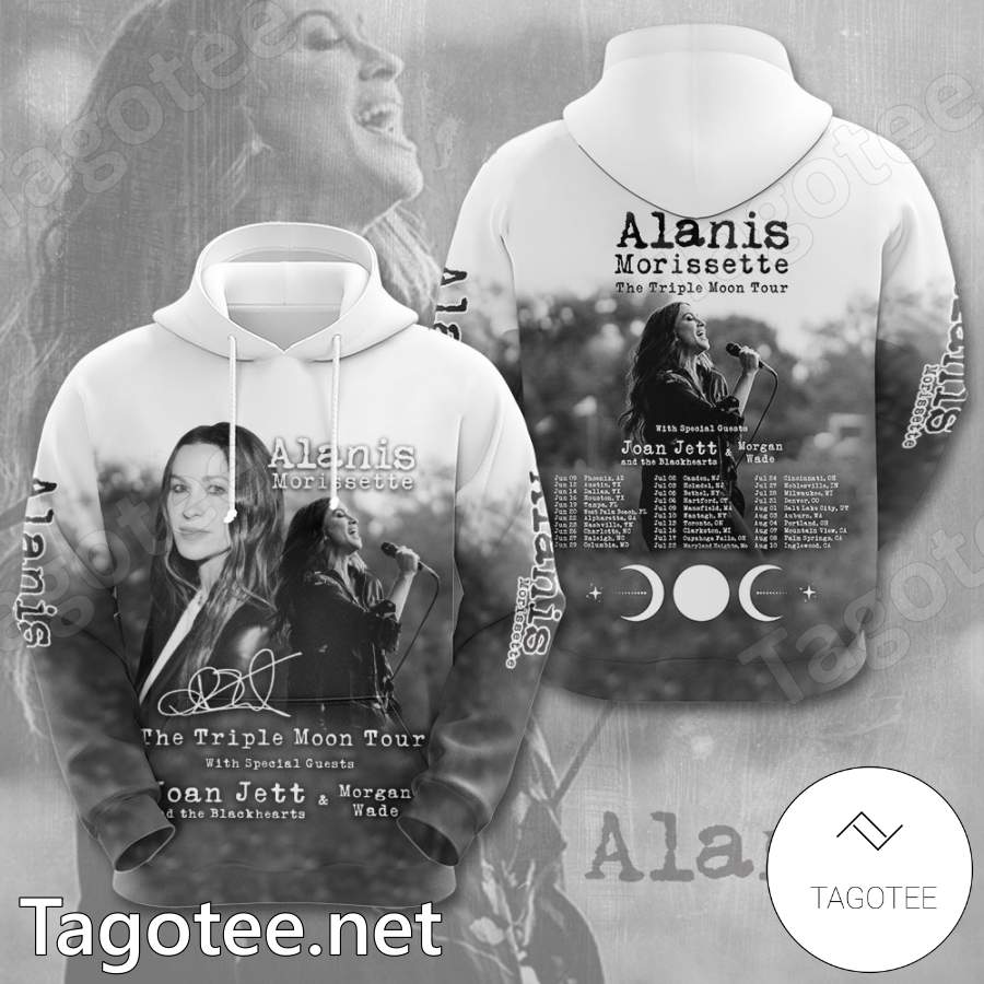 Alanis Morissette The Triple Moon Tour T-shirt, Hoodie a